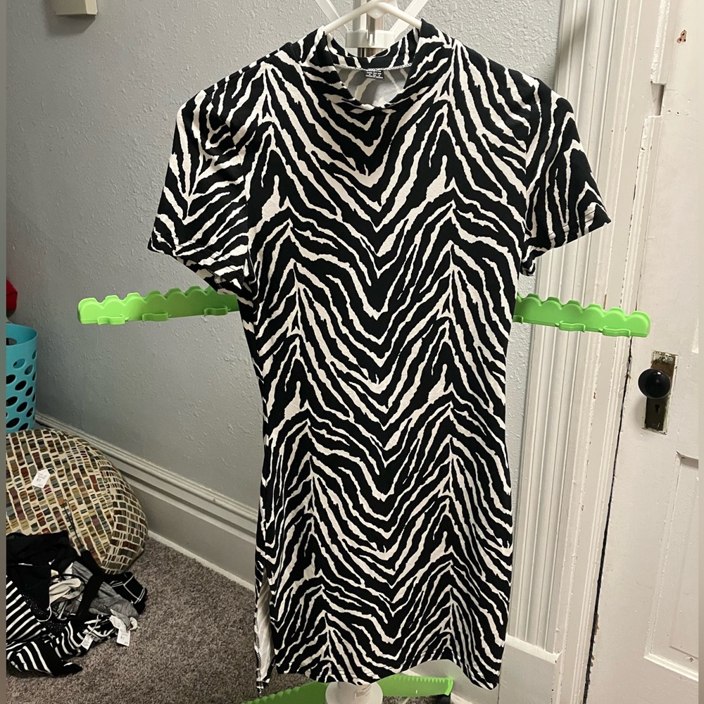 SHEIN zebra dress